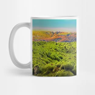 Green Field Mug